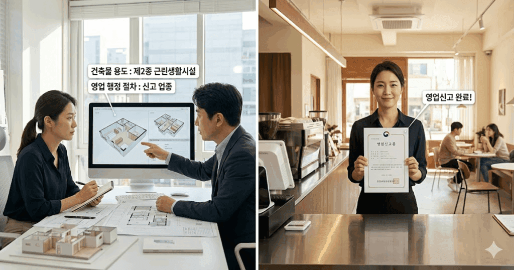 건축물 용도변경과 영업신고 절차 총정리