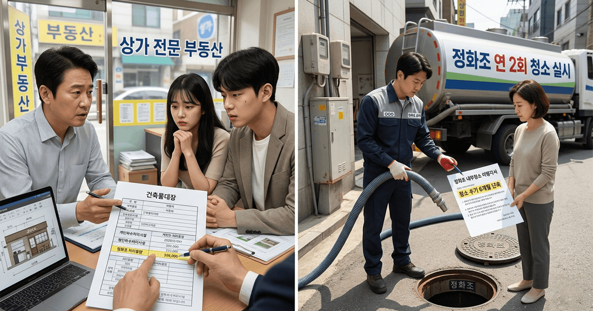 용도변경 시 정화조 용량 부족 해결법